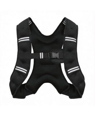 Weighted Vest Reflective Adjustable Strength Training Walk Run Jog