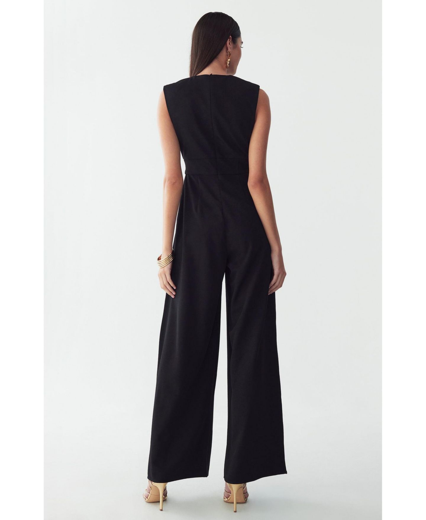 Женский комбинезон ST MRLO Aurora Jumpsuit, цвет: Чёрный — фото 4
