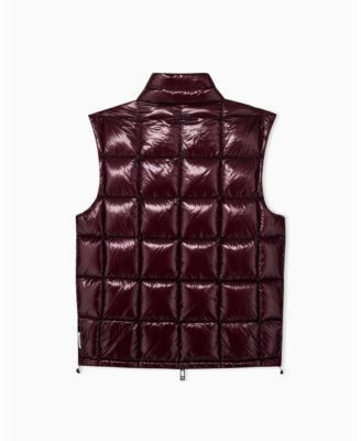 A|X Armani Exchange Men's Nylon Metallic Shine Down Vest - Macy's