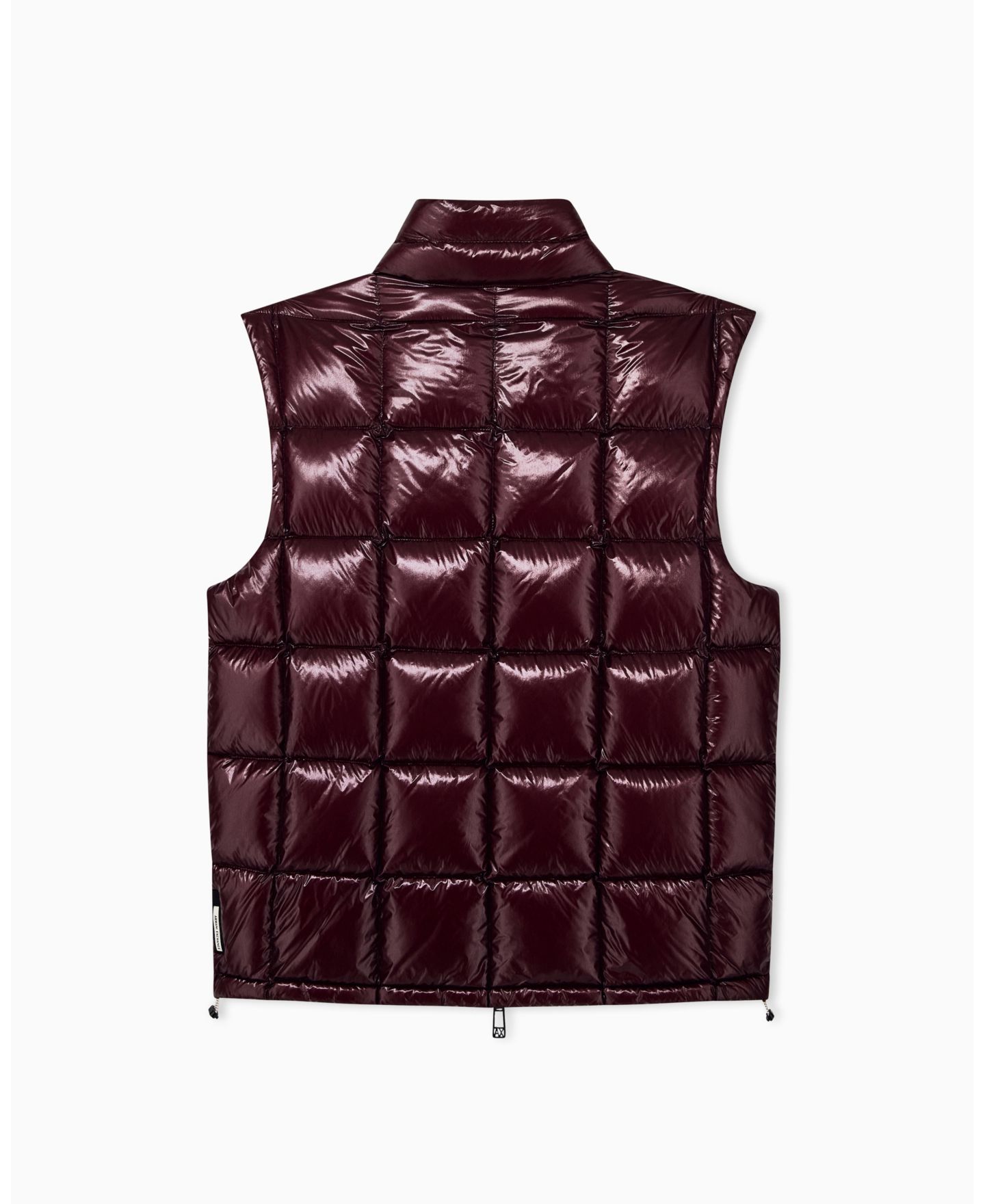 Мужской жилет A|X Armani Exchange Nylon Metallic Shine Down Vest, цвет: Andorra — фото 2