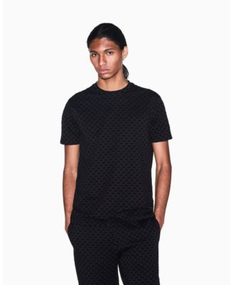 Men's Flocked All Over Logo T-Shirt
