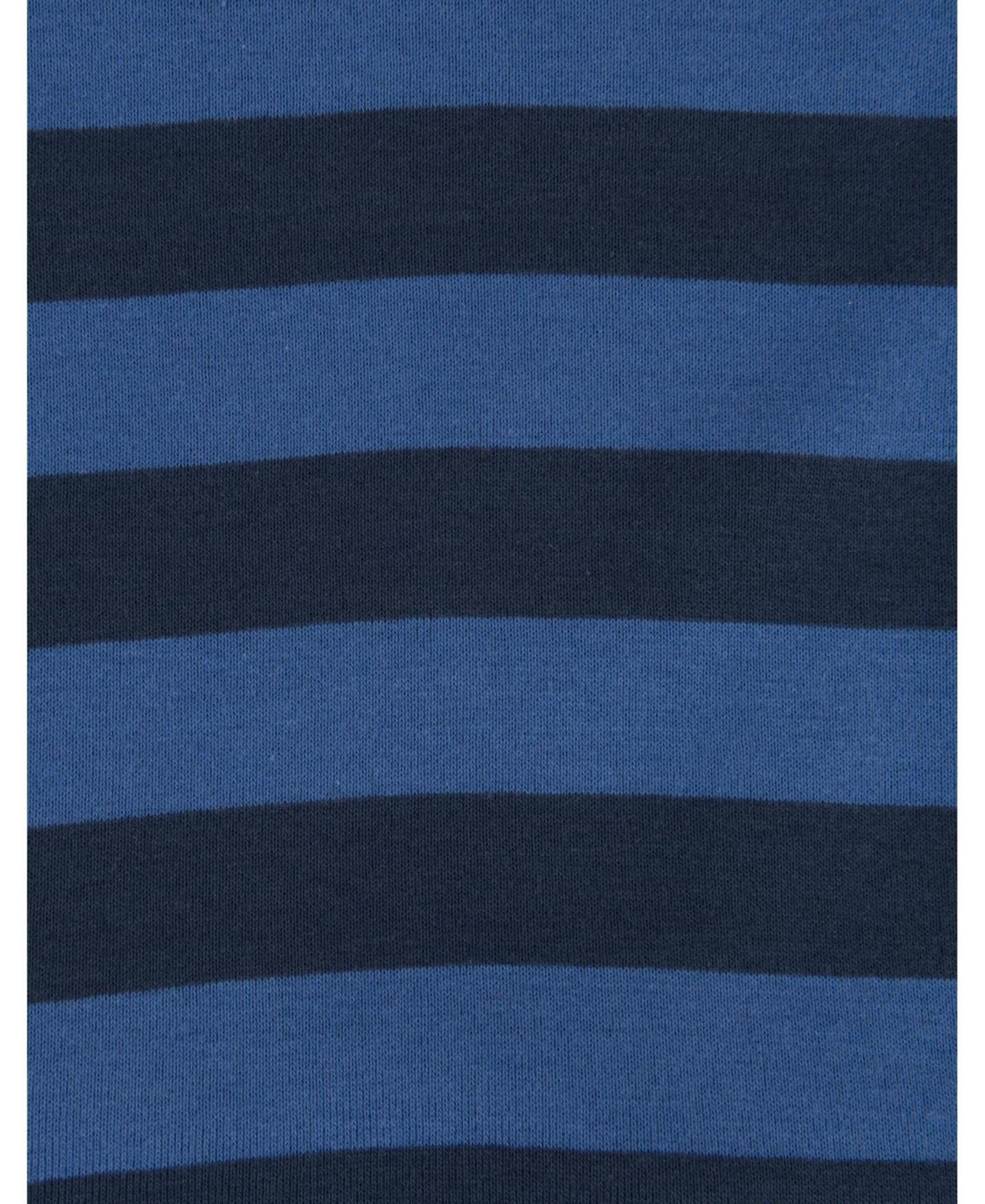 Мужские брюки Leveret Striped Micro Fleece, цвет: Синий — фото 3