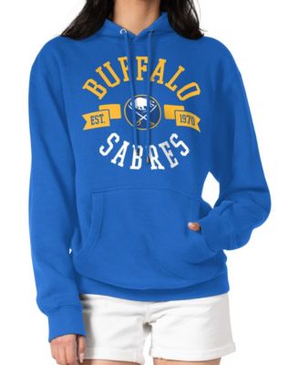 Women's Royal Buffalo Sabres City Graphic Fleece Pullover Hoodie
