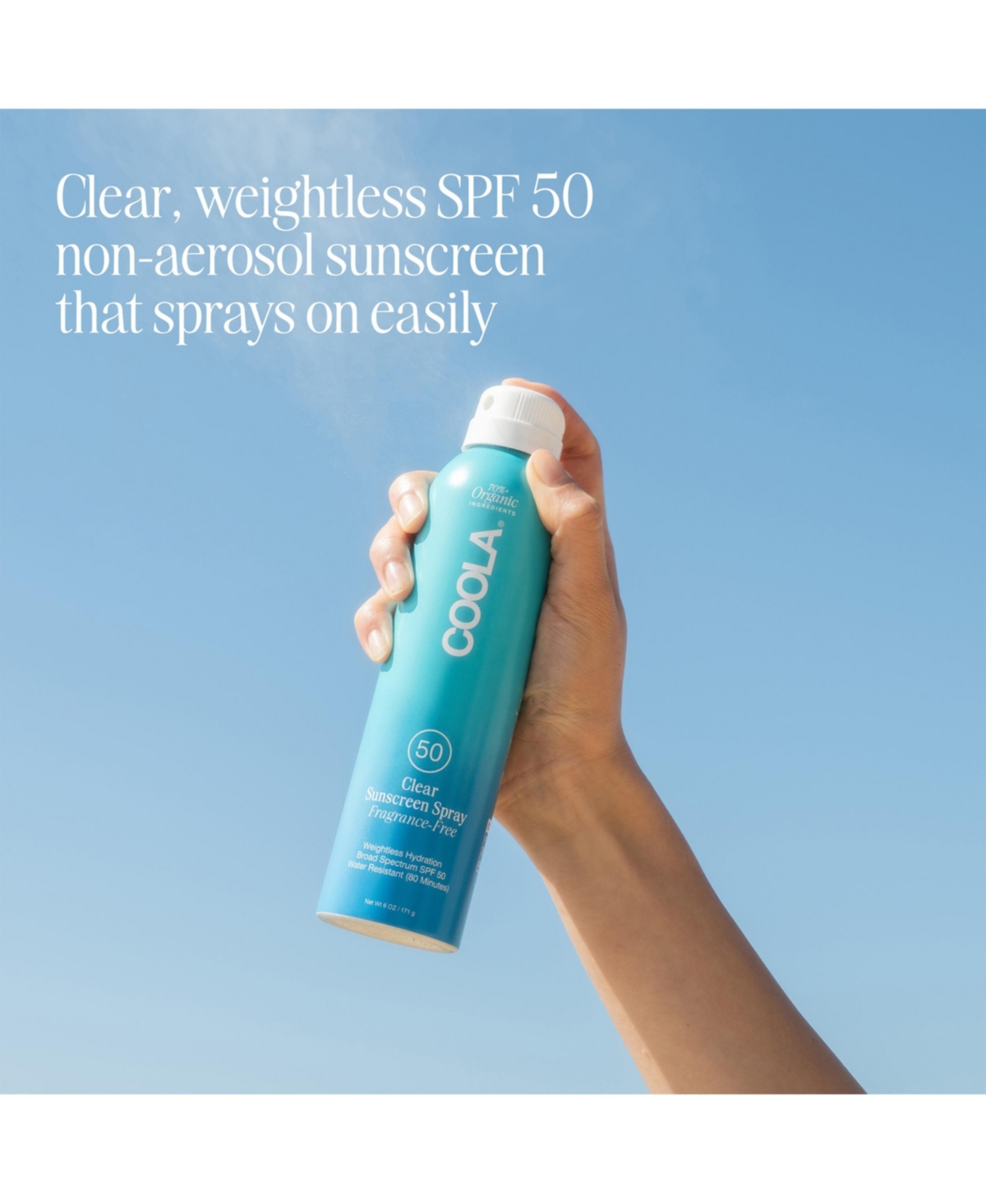 Coola Classic Body Sunscreen Spray Spf 50