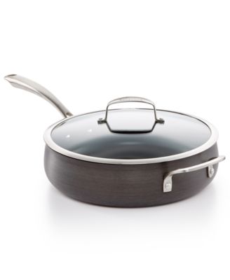 Belgique - Hard-Anodized 5-Qt. Saut&eacute; Pan with Lid