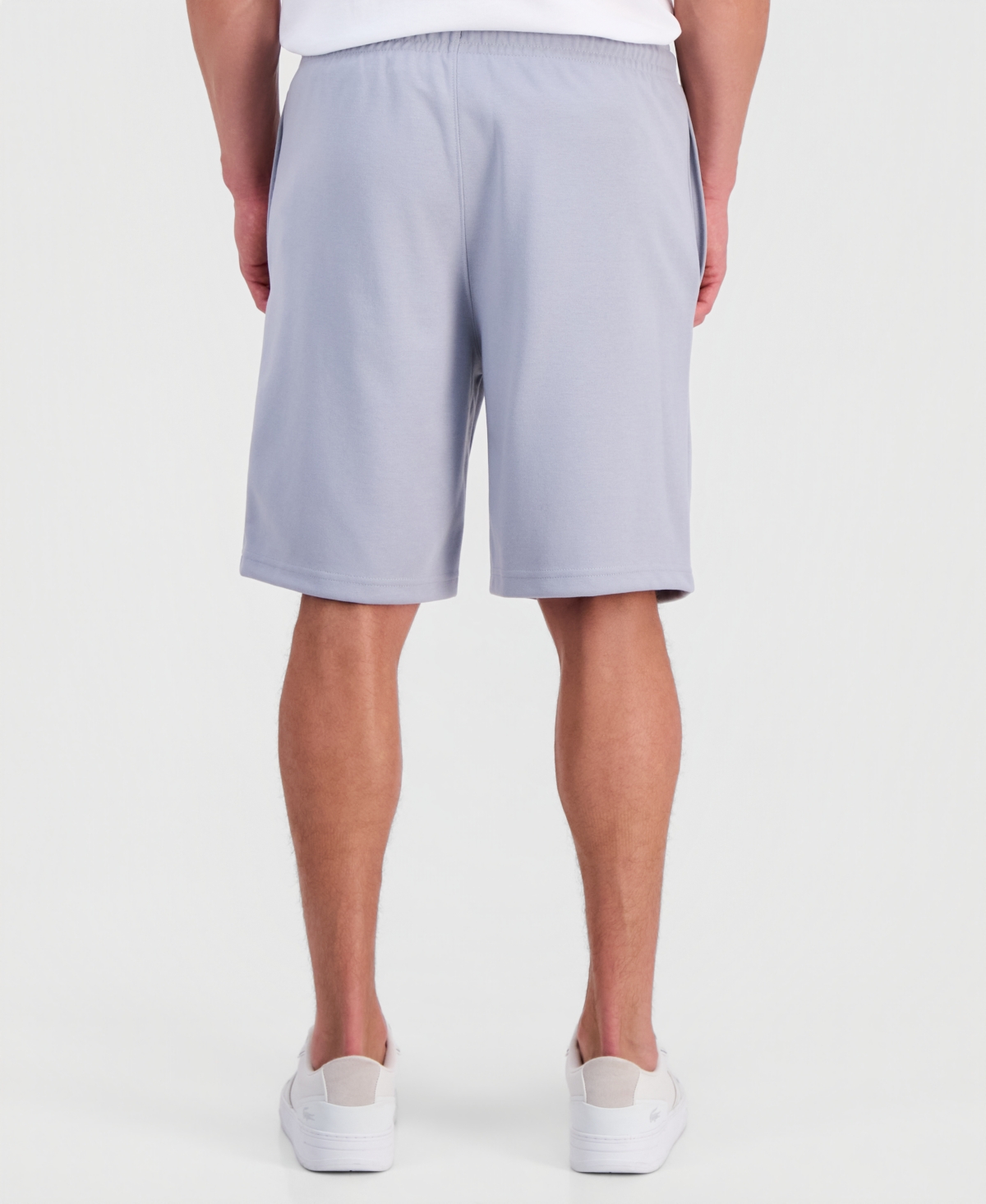 Lacoste Men's Logo Printed Elastic Waistband Shorts