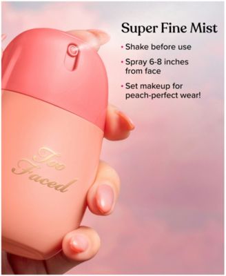 Too Faced Peach Mist Hydrating Setting Spray, 1.7 oz. - Macy's