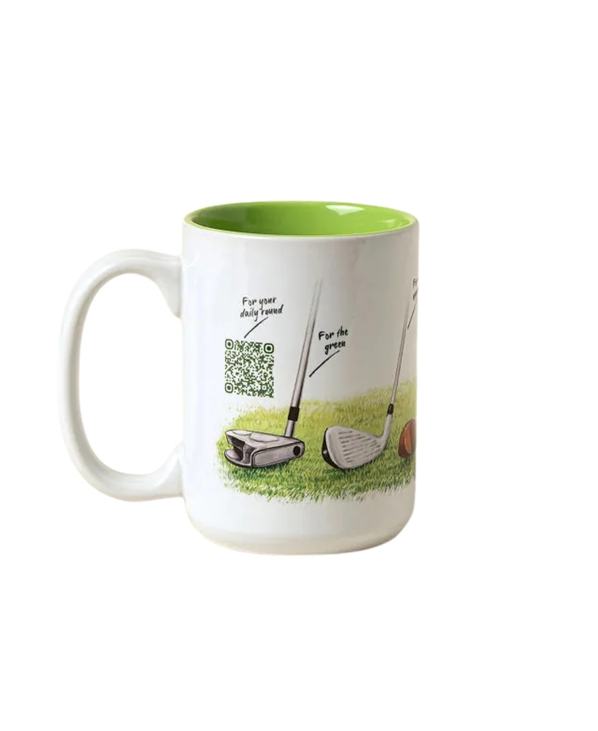 Uncommon Goods Golf Facts Interactive Qr Mug