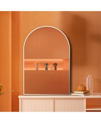 20" x 30" Arched Wall Mirror for Entryway, Bedroom and Living Room