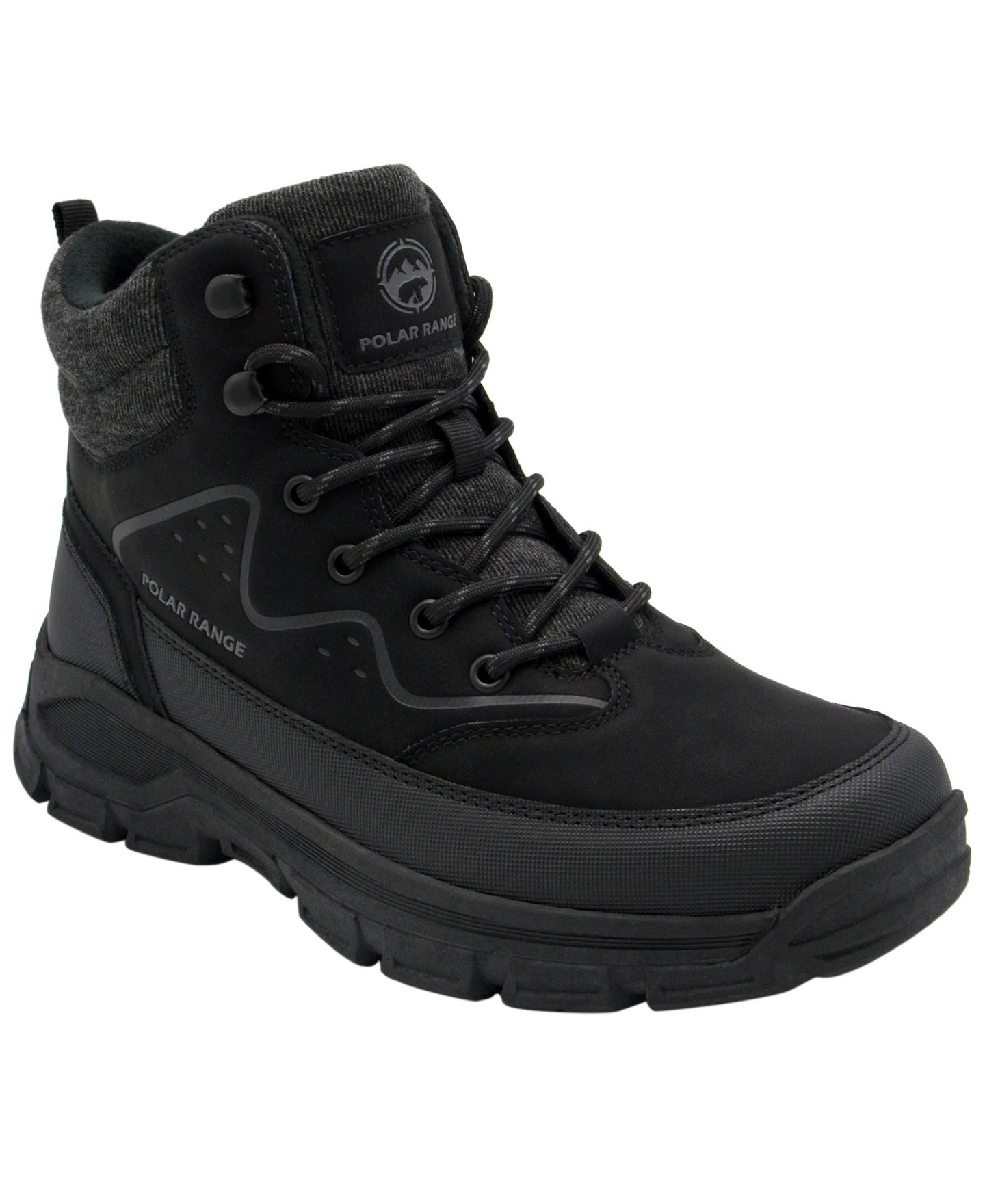 Мужские ботинки POLAR RANGE Ranger Footwear Round-Toe, цвет: Чёрный — фото 1