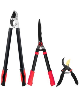 Loppers Hedge Shears Pruners Set Garden Clippers Kit