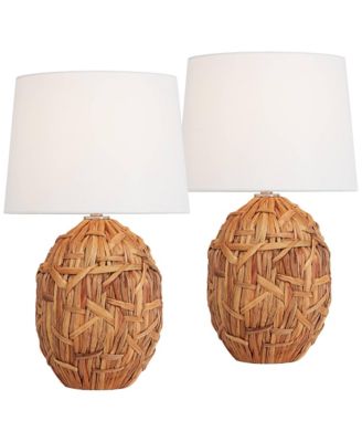 Nantucket 26" High Coastal Modern Table Lamps Set of 2