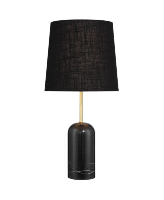 Daleti 25" High Marble Table Lamp with Dimmer