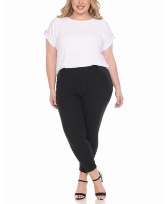 Plus Size Dolman Top and Scuba Pants Set