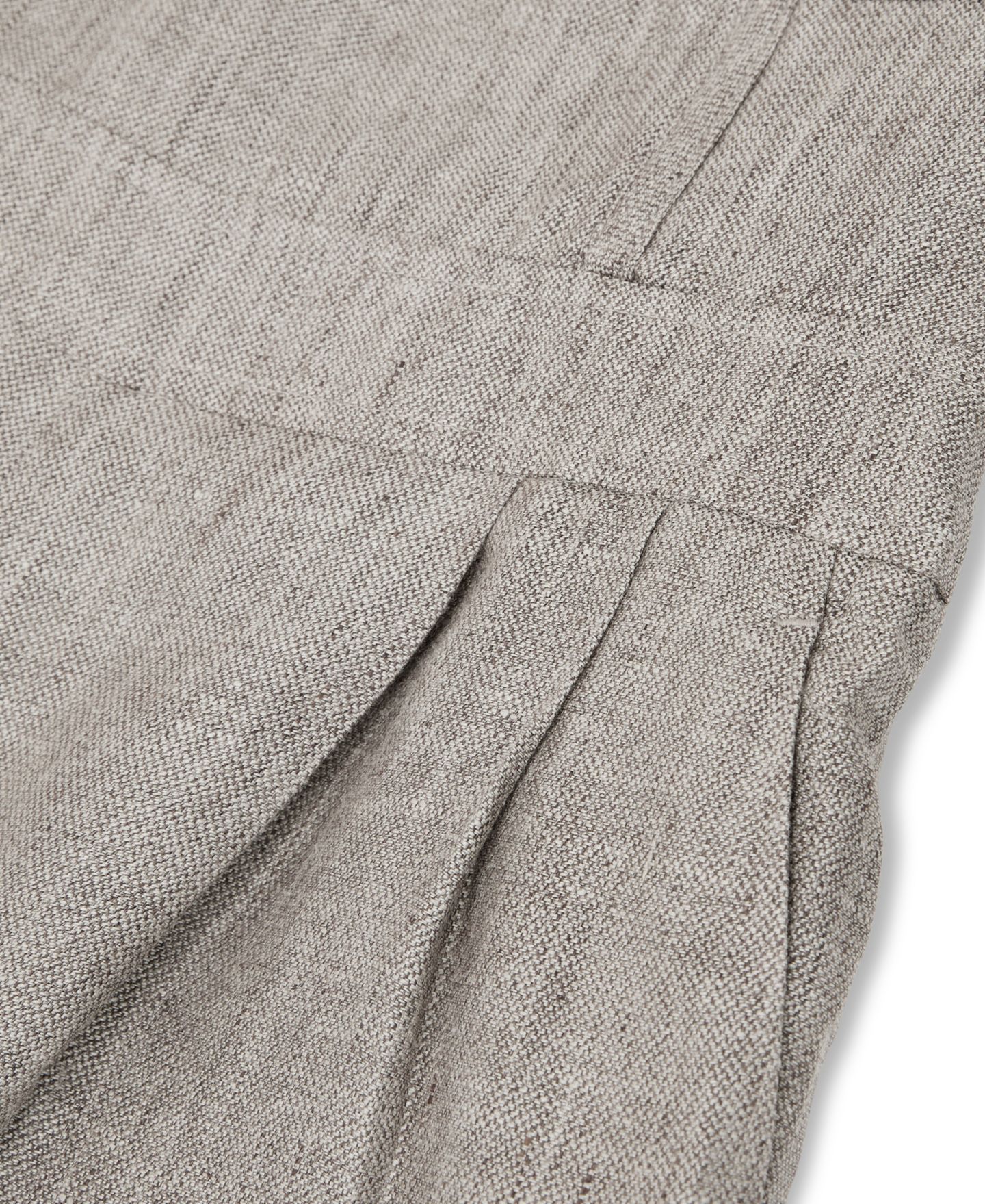 Женский комбинезон REISS Flora Structured Linen Jumpsuit, цвет: Нейтральный — фото 4
