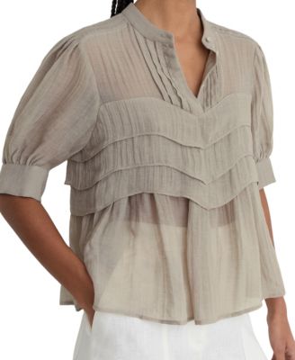 Women's Georgia Frill Front Top