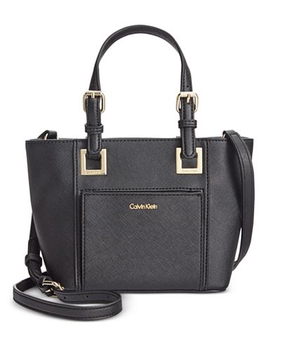 calvin klein saffiano crossbody