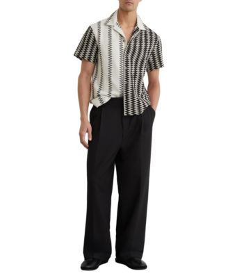 mens black and white dress shirt US Size:20w round use moreColorsAvailable Looking for the perfect