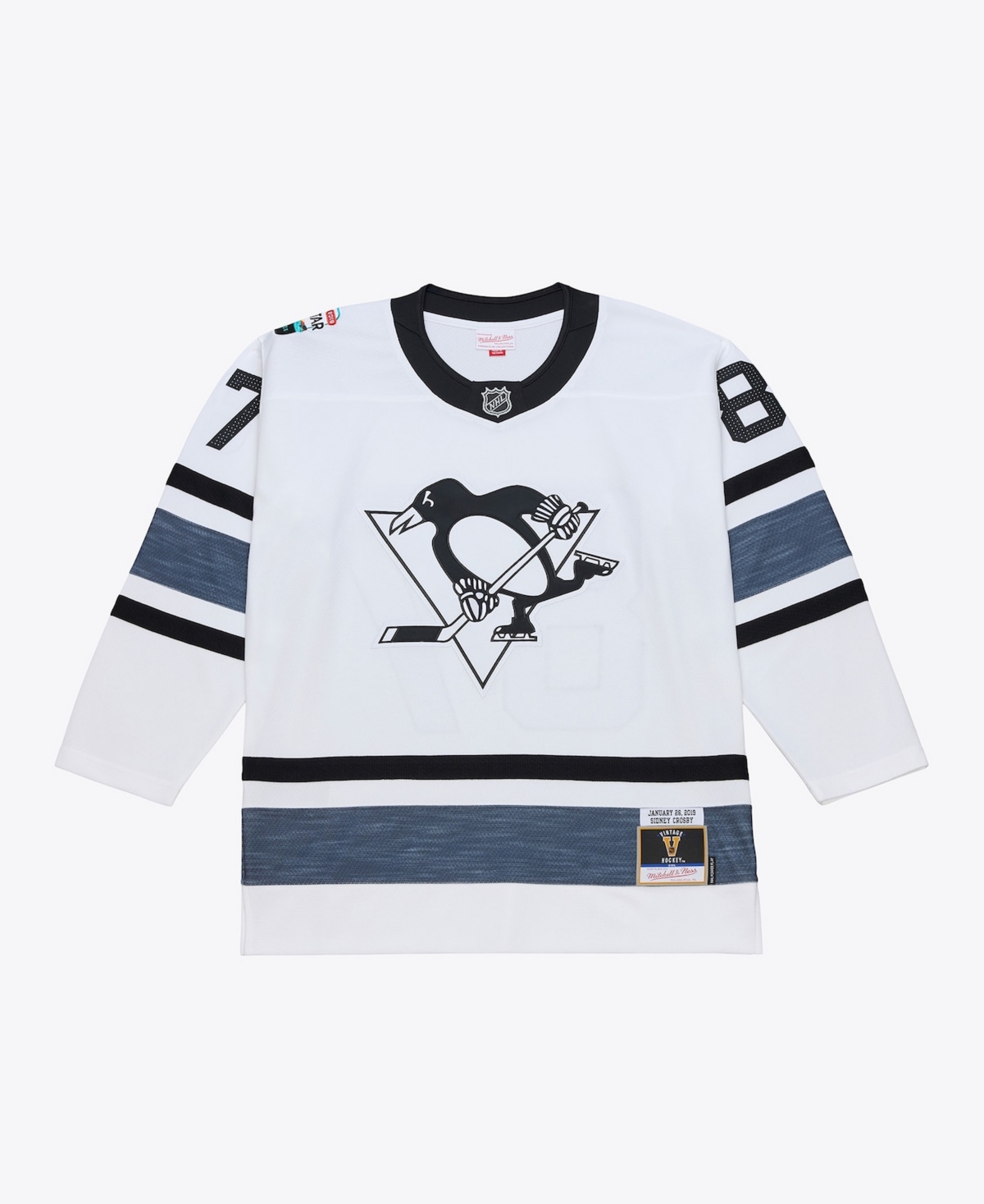 Mitchell & Ness Men's Sidney Crosby White 2019 All-Star Game Power Play Jersey