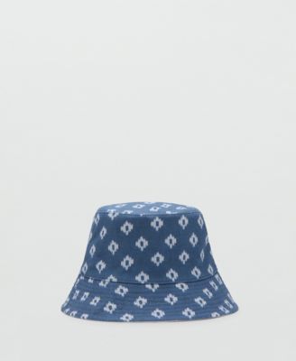 Men's Linen Patterned Hat