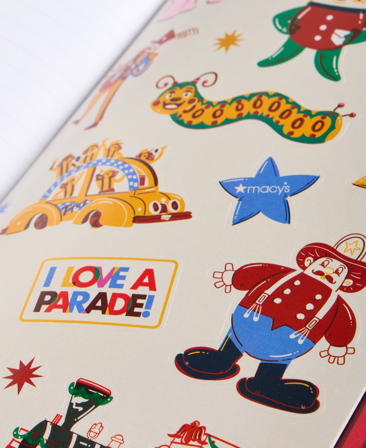 Macy's 100th Thanksgiving Day Parade 2026 Billie Brightpaw Bear Notebook, Macy's Exclusive