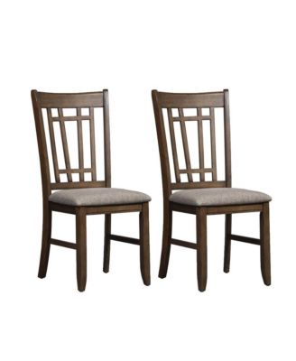 Santa Rosa Lattice Back Side Chair-Set of 2