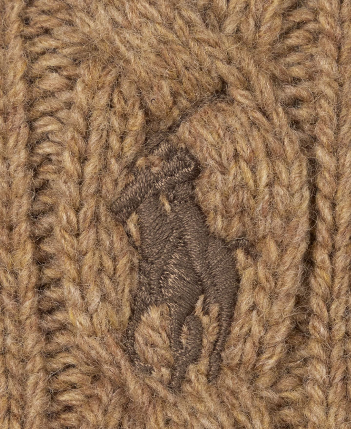 Мужская кепка Polo Ralph Lauren Cable, цвет: Верблюжий — фото 3