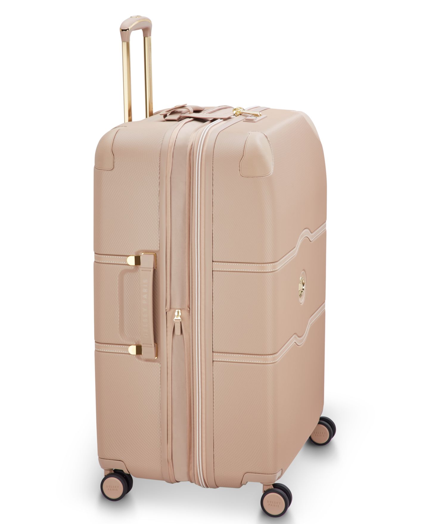 Сумка Delsey Paris Chatelet Air 2.0 Large Upright Check-In Spinner, цвет: Бежевый розовый — фото 8