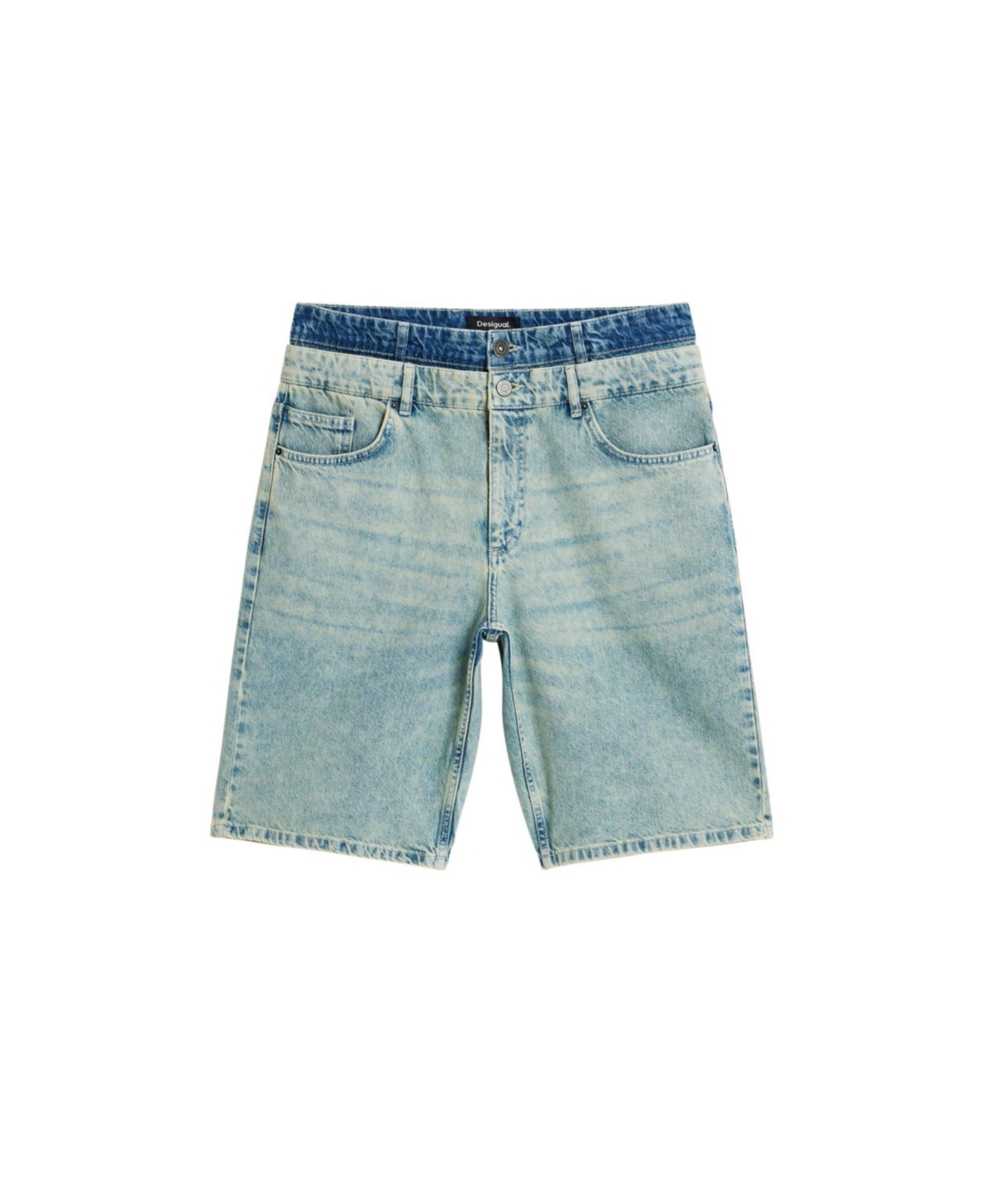 Desigual Men's Hybrid denim bermuda