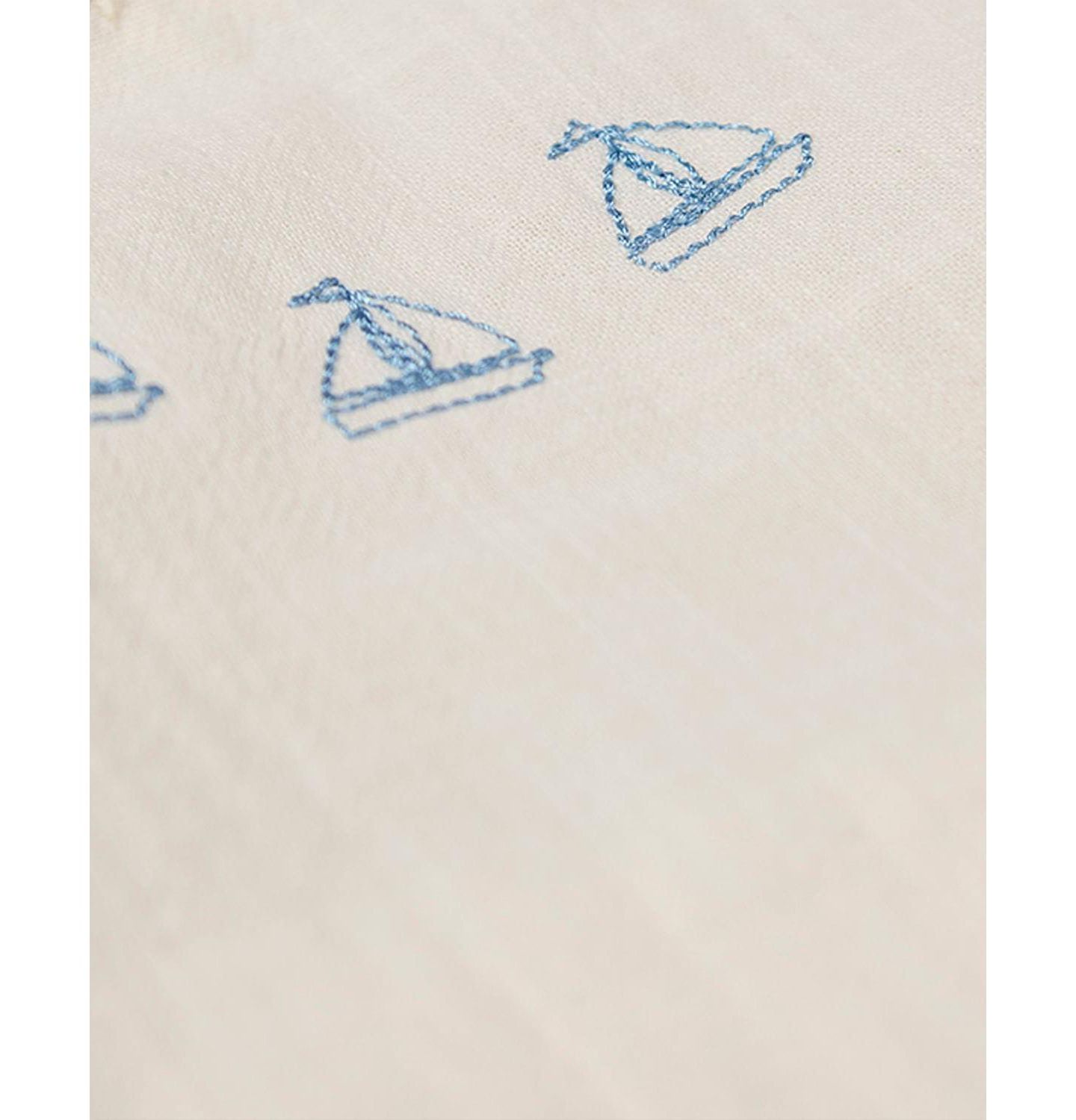 MeMoi Baby Girls 2 Piece "Set The Sail" 100 percentage Cotton Bloomer Set, цвет: Морская соль — фото 3