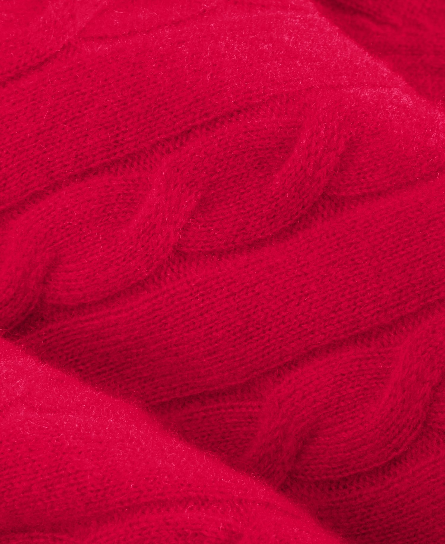 Petite Cable-Knit Crewneck 100% Cashmere Sweater