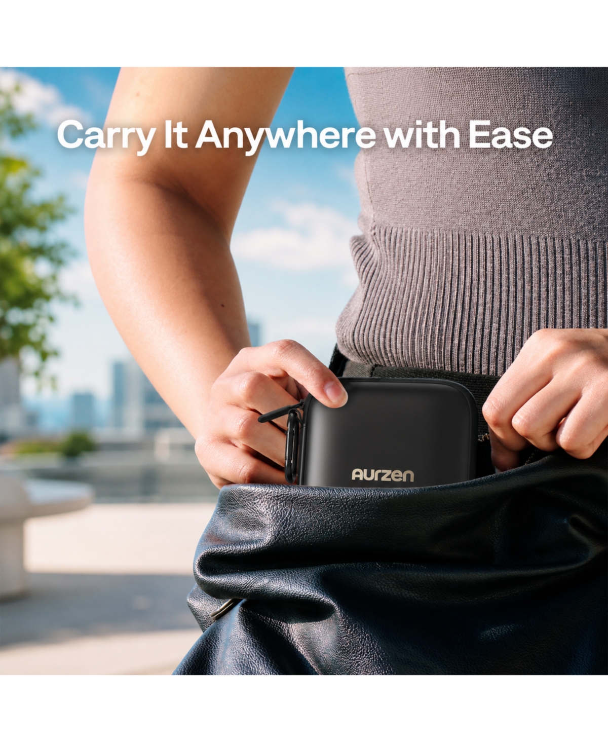 Ultra-Portable Carrying Case Mini CasePlay bag with Waterproof and Drop-Resistant Design, Projector Bag for Any On-The-go Situation