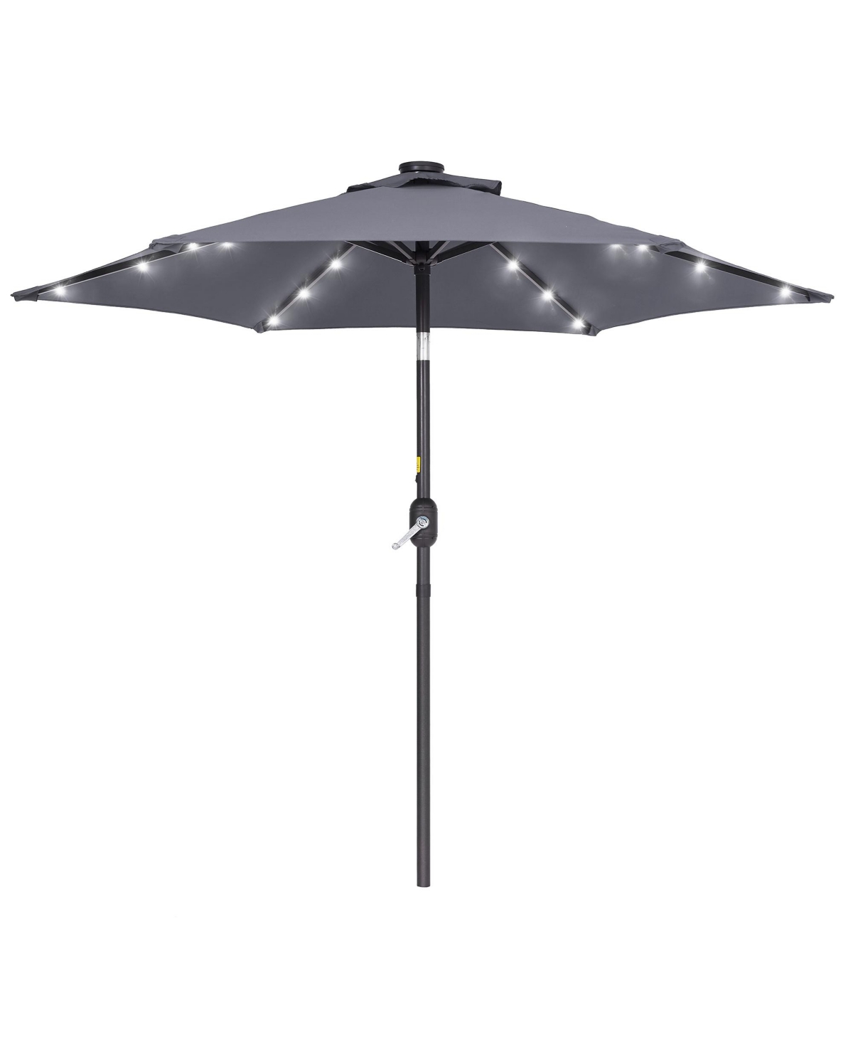 Sonkuki Enhance Your Outdoor Oasis With 7.5Feet Led Round Patio Umbrella - Stylish, Durable, And Sun-Protective