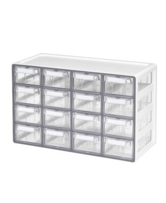 16-Drawer Stackable Organizer Cabinet