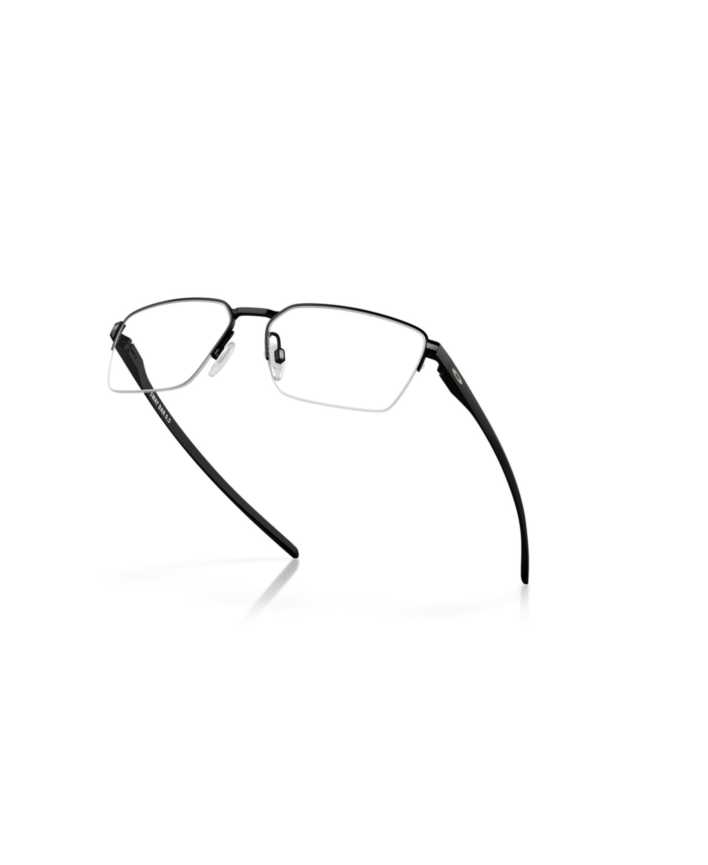 Мужские очки Oakley Sway Bar 0.5 Eyeglasses, OX5080, цвет: Атласный чёрный — фото 4