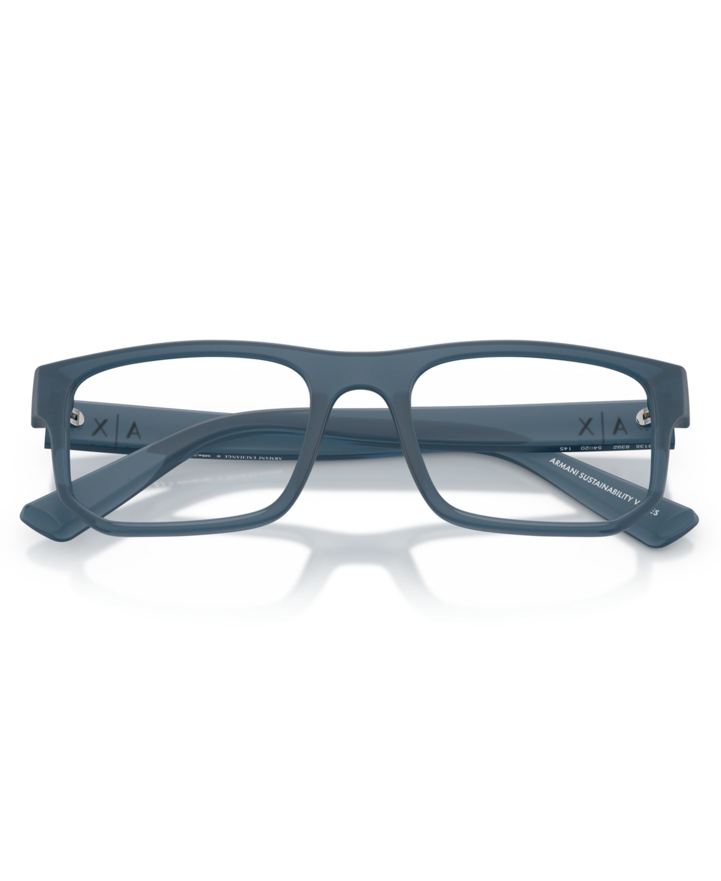 Мужские очки A|X Armani Exchange Armani Exchange Eyeglasses, AX3135, цвет: Синий — фото 5
