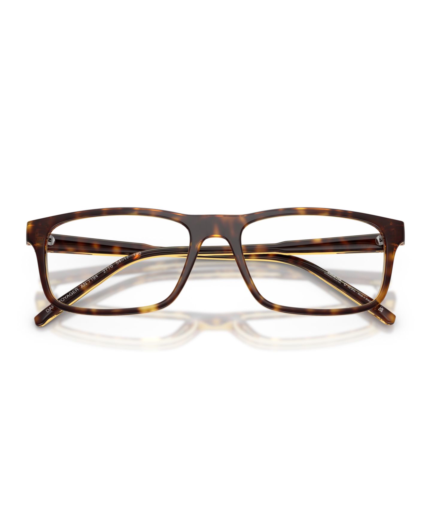 Мужские очки Arnette Dark Voyager Eyeglasses, AN7194, цвет: Тёмный гавана — фото 5