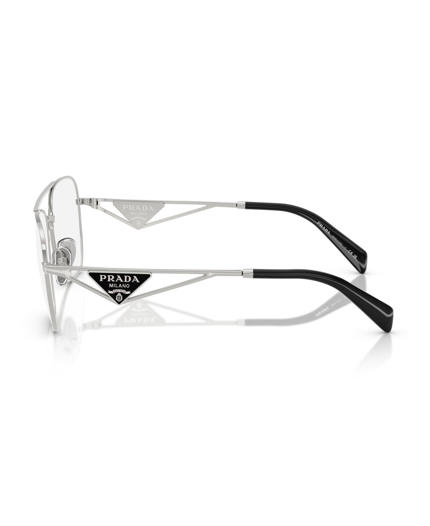 Женские очки Prada Eyeglasses, PR B50V, цвет: Серебряный — фото 3