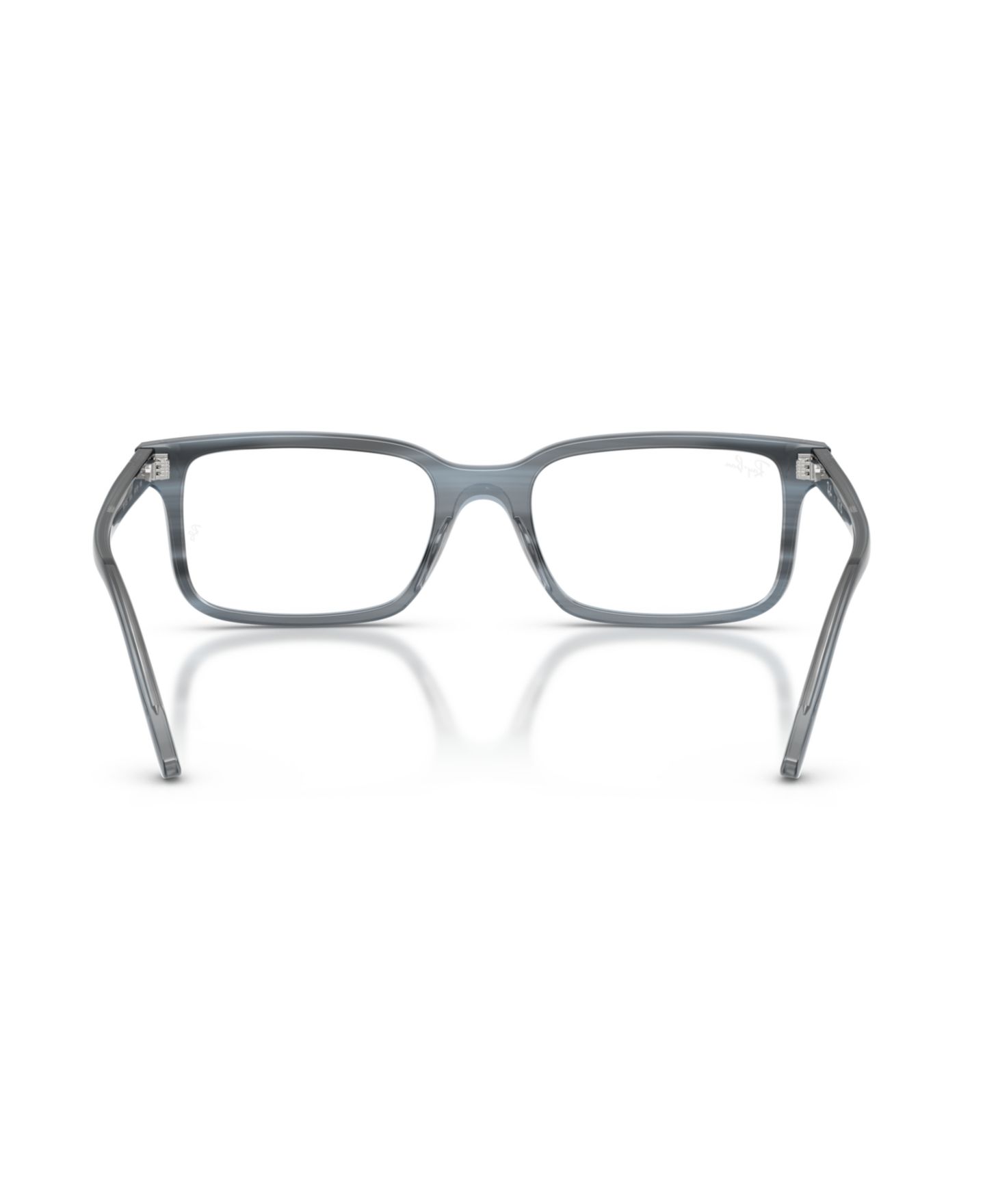 Очки Ray-Ban Unisex Eyeglasses, RB5445, цвет: Полосатый синий — фото 4