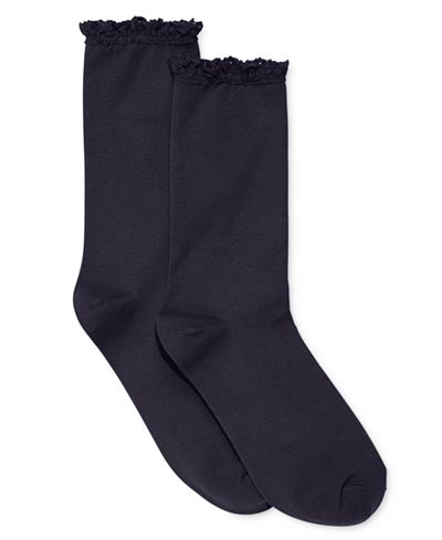 Hue Women's Lace Trim Socks