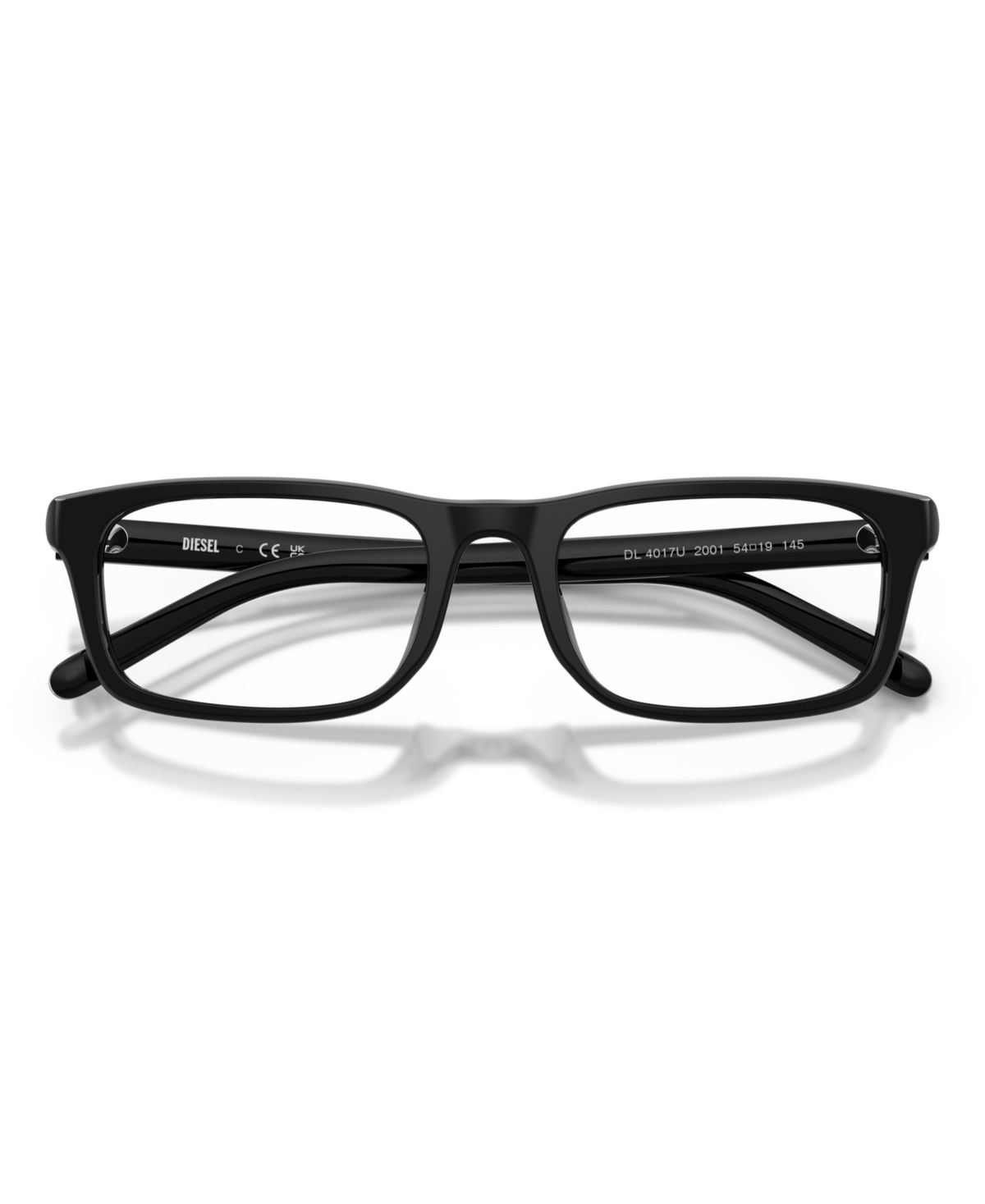 Diesel Unisex Rectangle Eyeglasses
