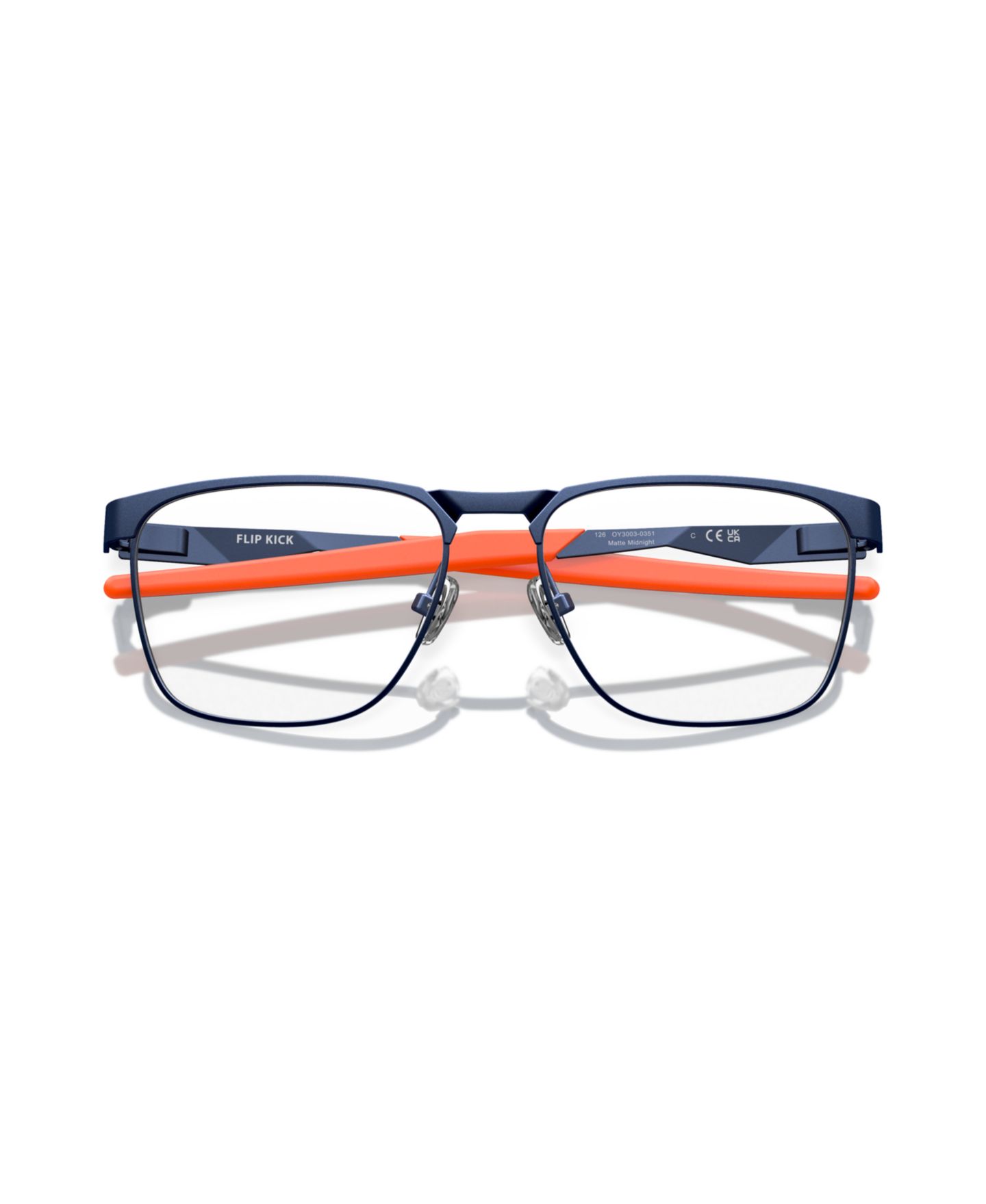 Женские очки Oakley Jr Child Flip Kick Eyeglasses, OY3003, цвет: Тёмно-синий — фото 6
