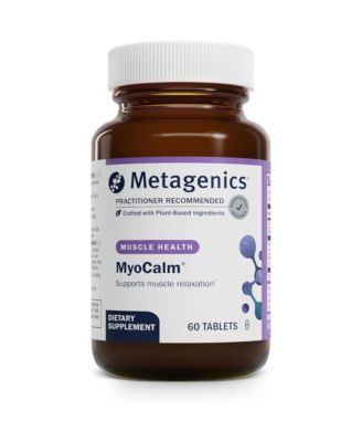 MyoCalm Calcium and Magnesium Supplement for Muscle Relaxation with Passionflower and Valerian Root for Enhanced Absorption 60 Tablets