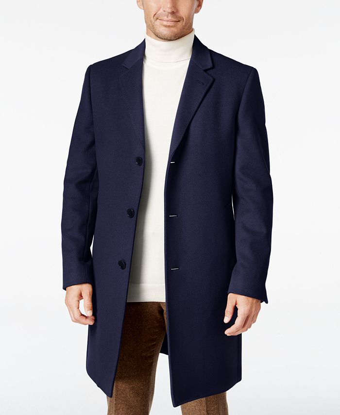 Lauren Ralph Lauren Men's Luther Luxury Blend Overcoat & Reviews - Coats &  Jackets - Men - Macy's