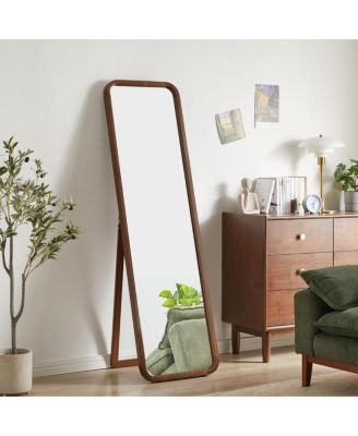 Modern Full Length Floor Mirror with Stand for Bedroom, Living Room and Dressing Room