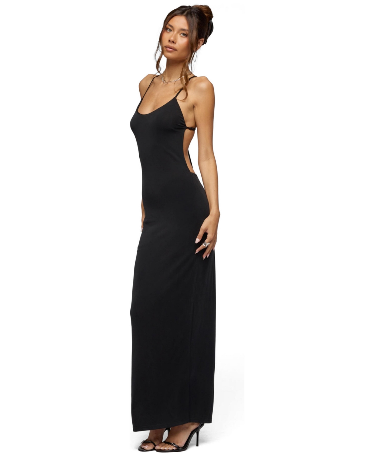 Edikted Women's Zhuri Ring Backless Maxi Dress