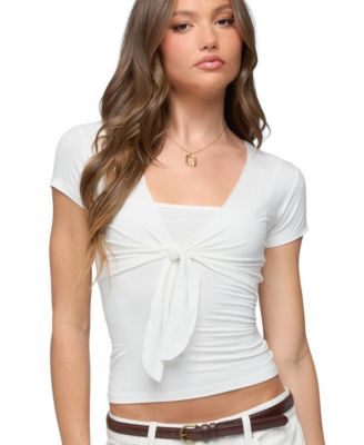 Women's Malka Two Piece Tie Front Top