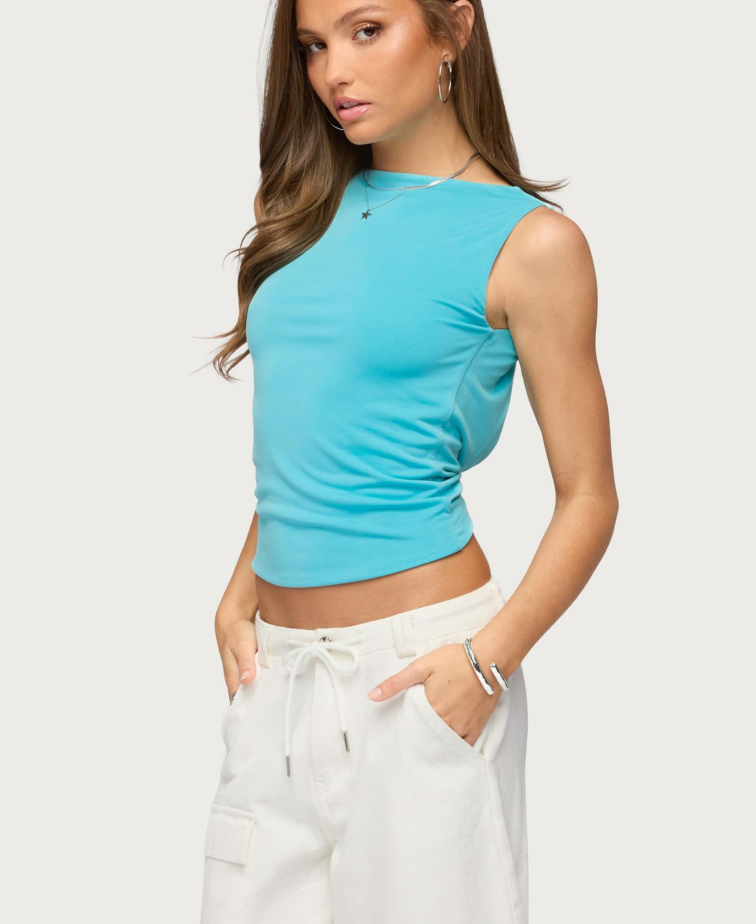 Women's Rondah Twisted Backless Top