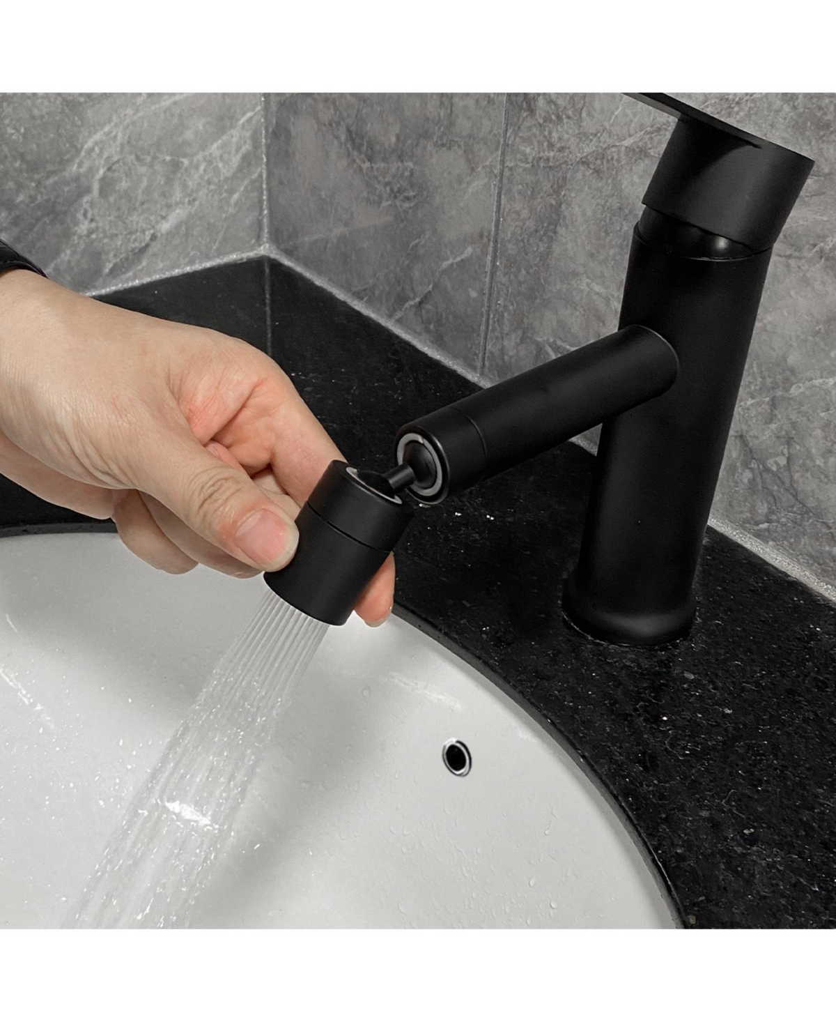Phying Single Handle Bathroom Sink Faucet with Pop-Up Drain