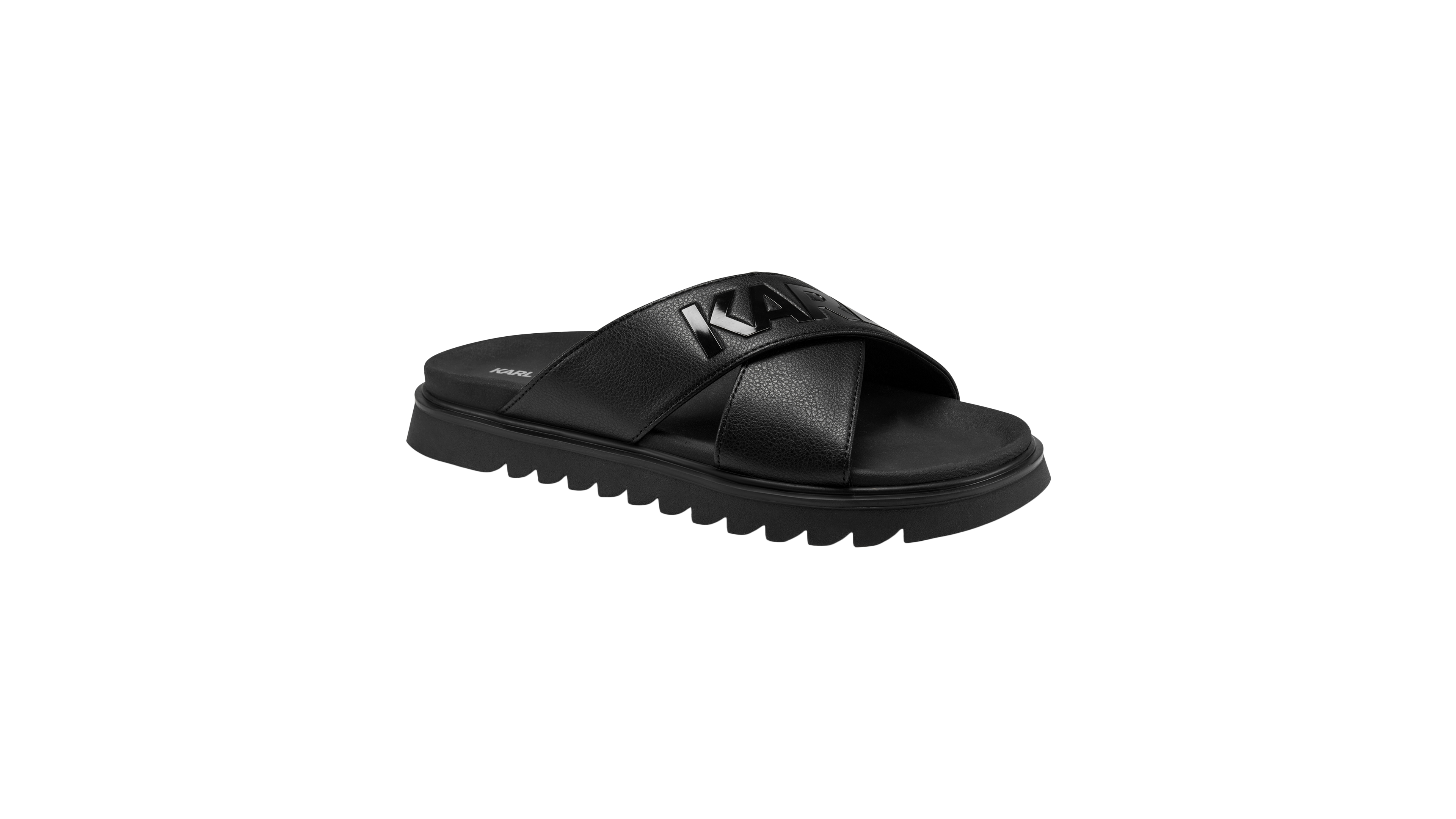 Karl Lagerfeld Paris Men's Chandler Crisscross Sandals